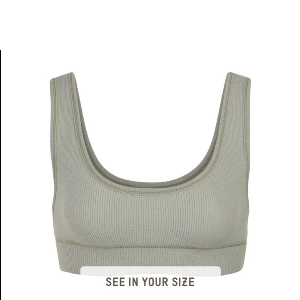 Skims Waffle Bra
